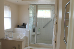 Front from stone wall